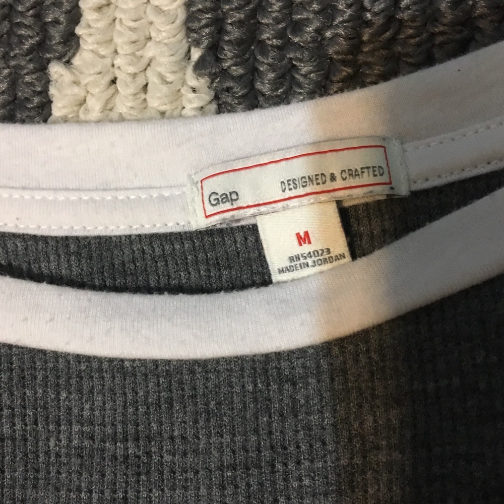 Waffle knit baseball style shirt - Picture 3 of 3